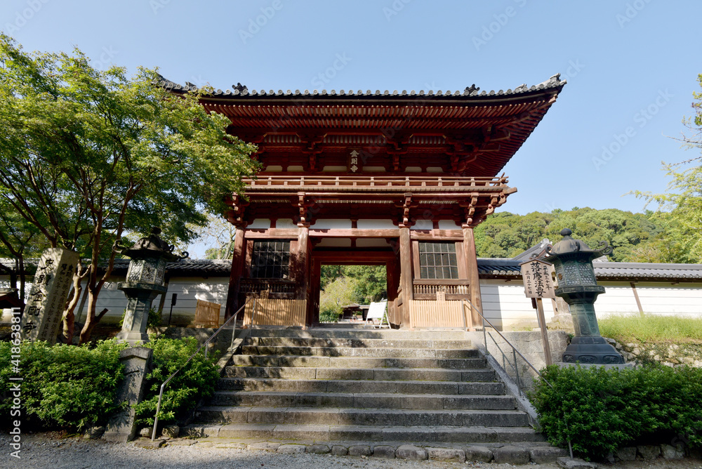天野山金剛寺　楼門　大阪府河内長野市