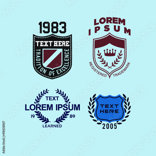 Design vector emblem for print t shirt men, embroidery, etc.