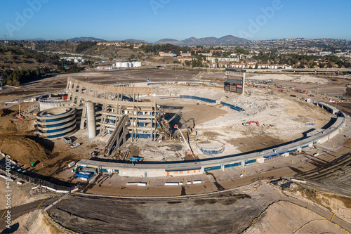 San Diego Jack Murphy Stadium / Qualcomm Stadium Demolition