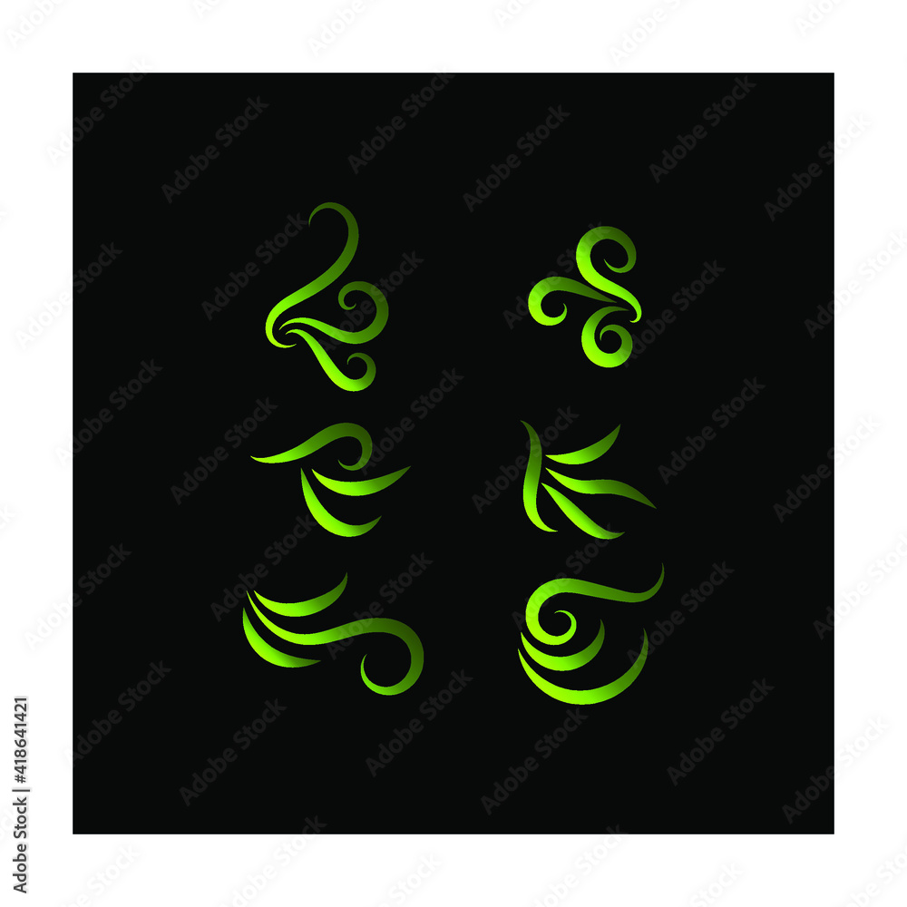 tribal letter icon vector design logo template tribal letter icon vector design logo template