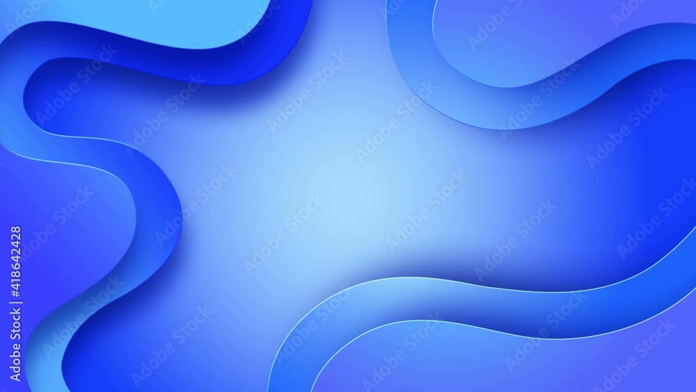 Liquid morphig wave shapes elegant clean background, Copy space, Seamless loop computer generated graphics Liquid morphig wave shapes elegant clean background, Copy space, Seamless loop computer generated graphics