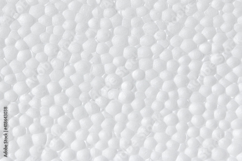 White Polystyrene ,Styrofoam foam texture abstract background © prapann