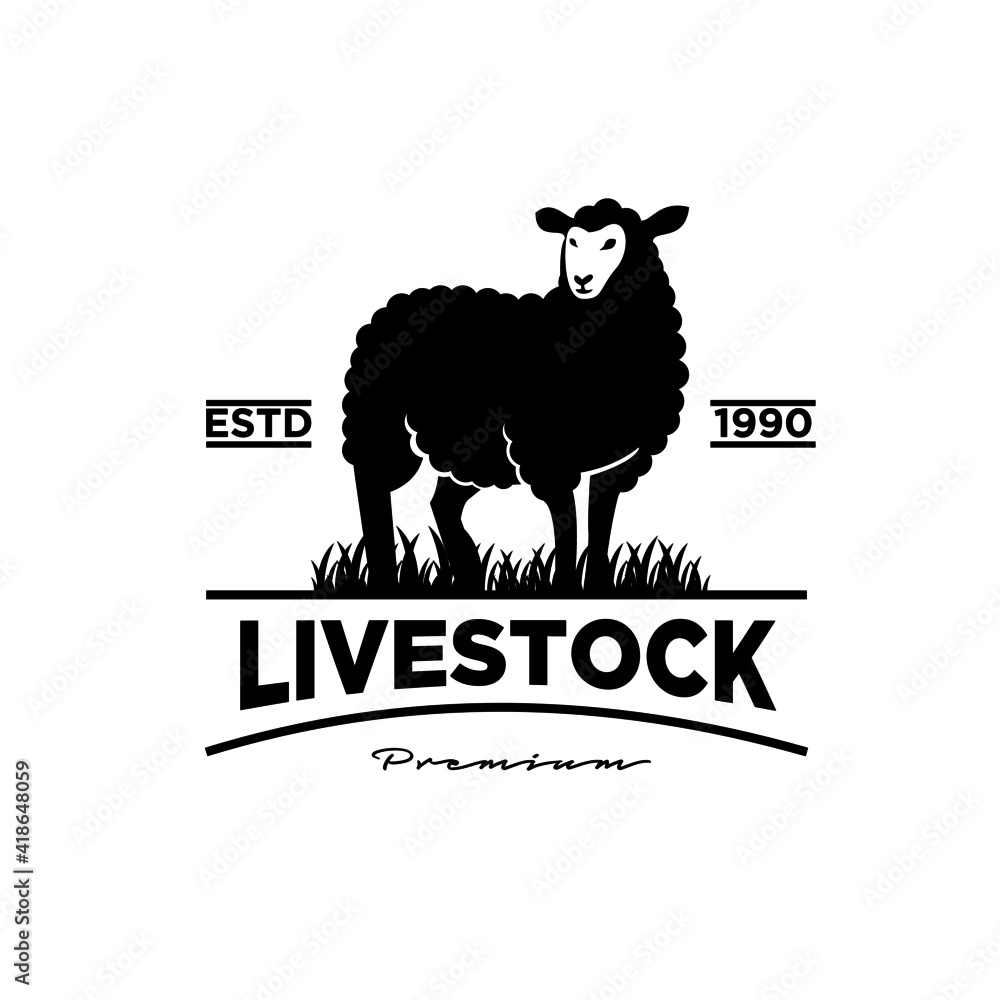 Sheep Logo Template. Sheep Icon Best For Farm Company Or Mascot Royalty  Free SVG, Cliparts, Vectors, and Stock Illustration. Image 162602282.