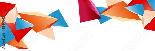 Triangle mosaic abstract background, 3d triangular low poly shapes. Geometric vector illustration for covers, banners, flyers and posters and other Free Download Triangle mosaic abstract background, 3d triangular low poly shapes. Geometric vector illustration for covers, banners, flyers and posters and other - GFXLoad