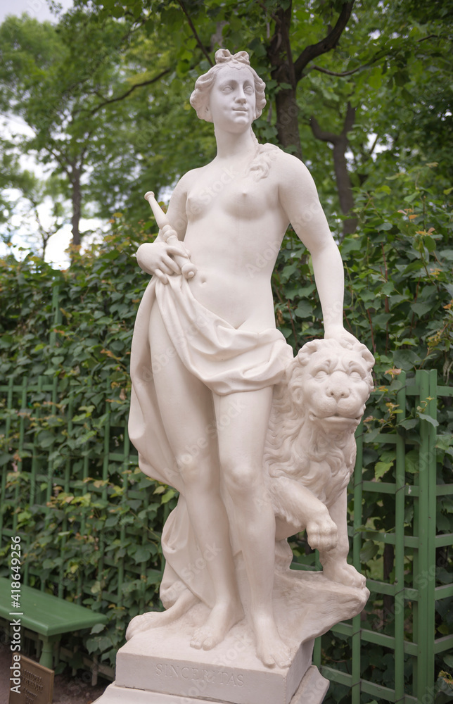 The sculpture The sculpture