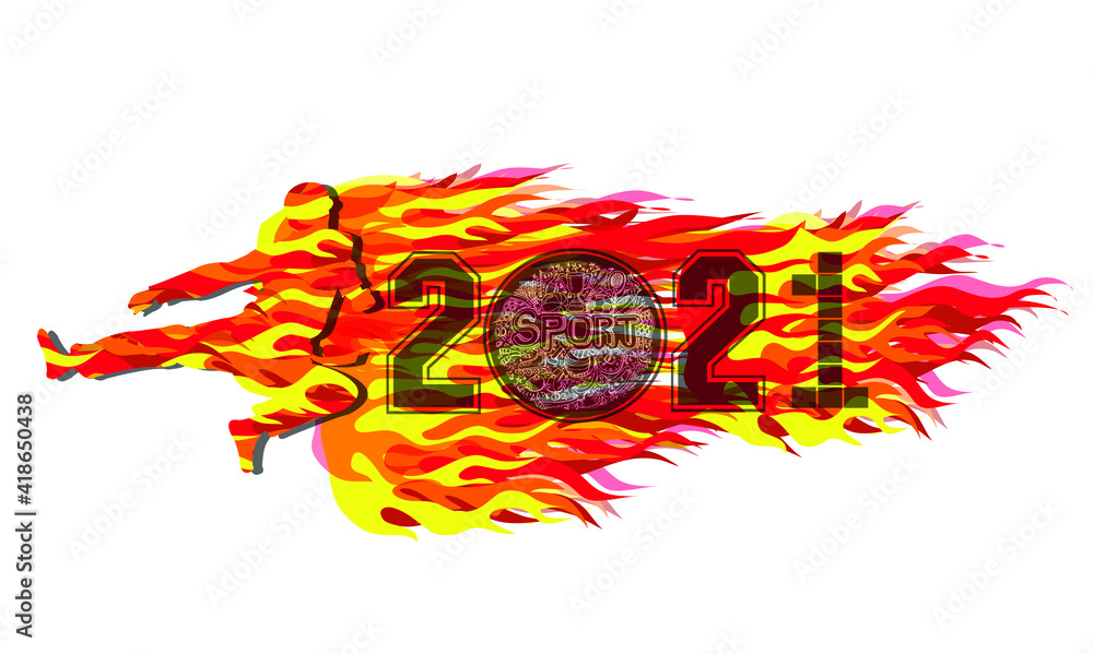 Fotografie Taekwondo logo design 2021