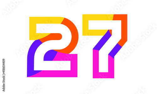 27 Colorful Fun Modern Flat Number