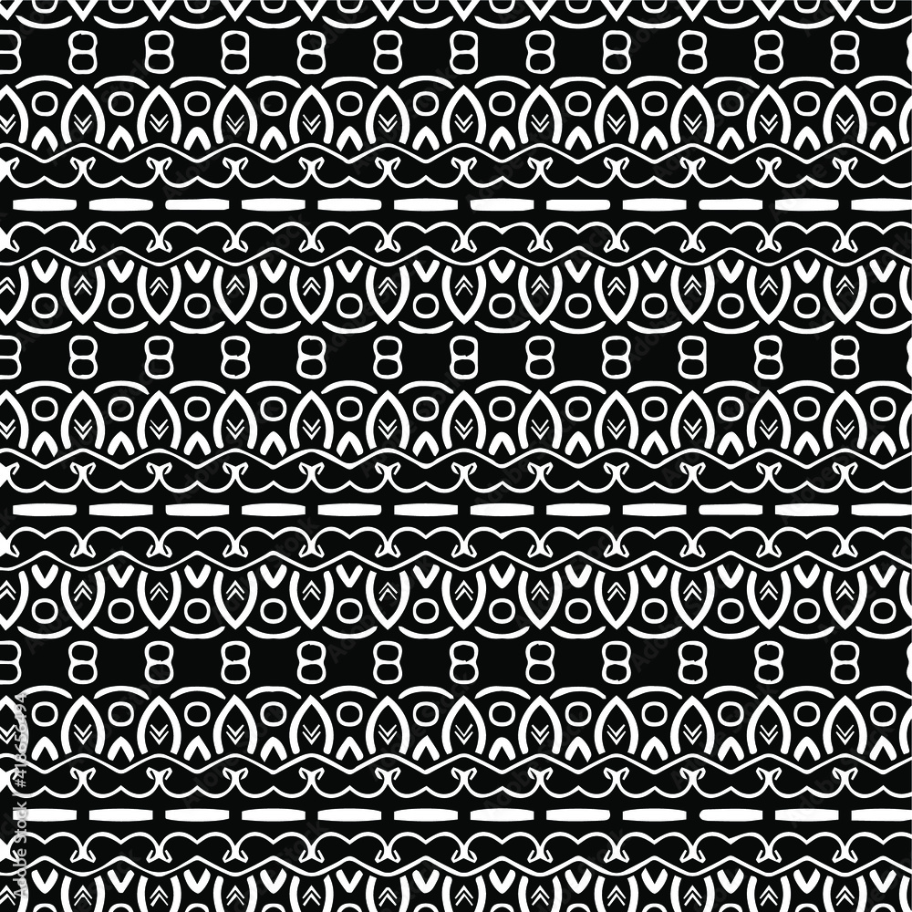 Geometric vector pattern with triangular elements. Seamless abstract ornament for wallpapers and backgrounds. Black and white patterns. Geometric vector pattern with triangular elements. Seamless abstract ornament for wallpapers and backgrounds. Black and white patterns.