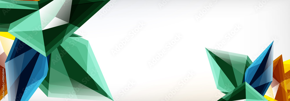 Vector 3d triangles and pyramids abstract background for business or technology presentations, internet posters or web brochure covers Vector 3d triangles and pyramids abstract background for business or technology presentations, internet posters or web brochure covers