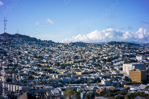 Aerial View Of Urban Neighborhood 