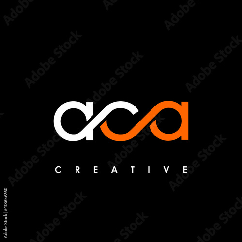 ACA Letter Initial Logo Design Template Vector Illustration photo