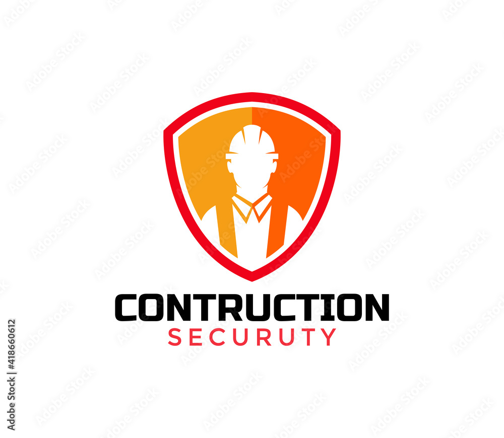 worker safety logo design vector illustration worker safety logo design vector illustration