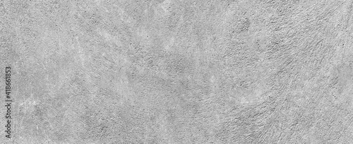 Panorama of Cement wall painted white with rough lines texture and background seamless