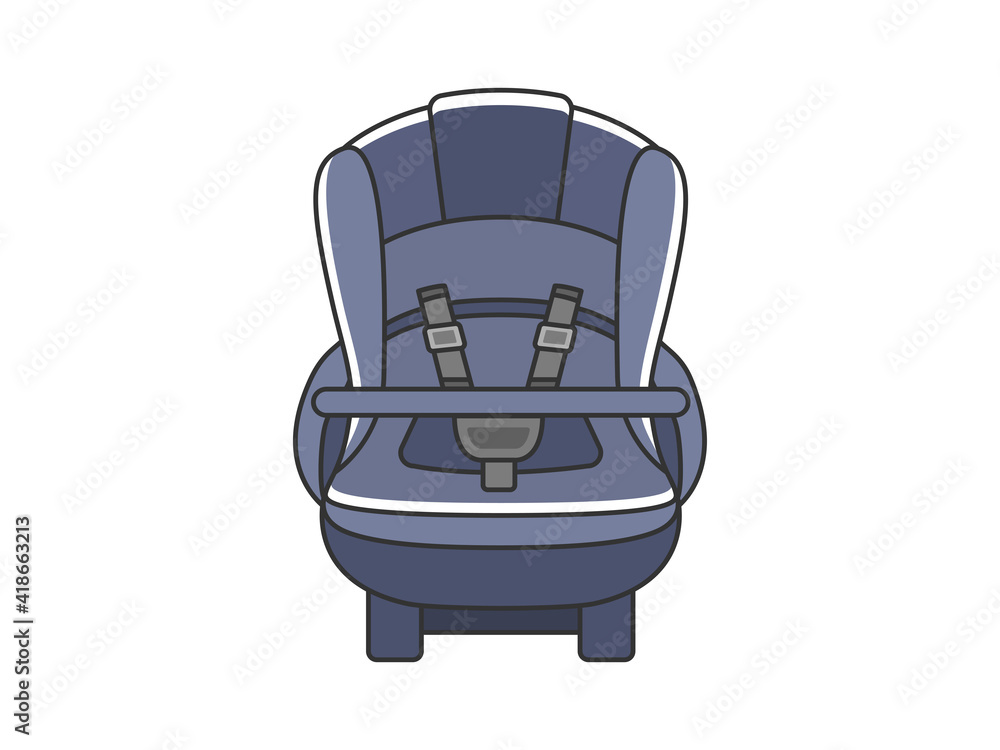 正面から見たチャイルドシートのイラスト Stock Vector Adobe Stock 正面から見たチャイルドシートのイラスト Stock Vector Adobe Stock