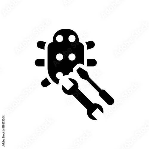 Bug fixing icon