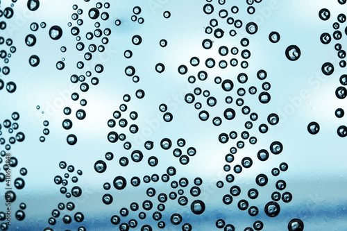 Abstract artistic background bubbles