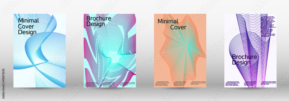 Modern design template. A set of modern abstract covers. Modern design template. A set of modern abstract covers.