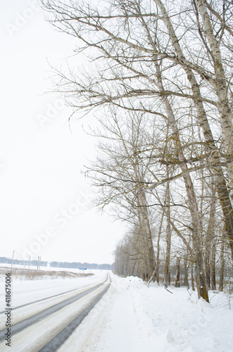 road in winter