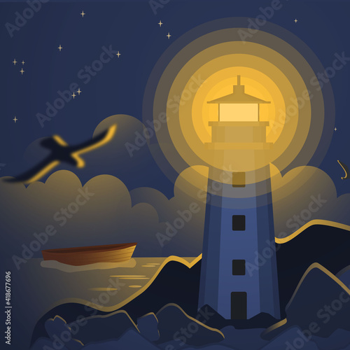  night lighthouse