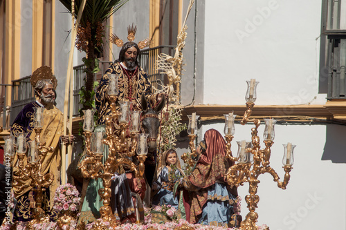 Hermandad de la Borriquita, semana santa de Sevilla photo