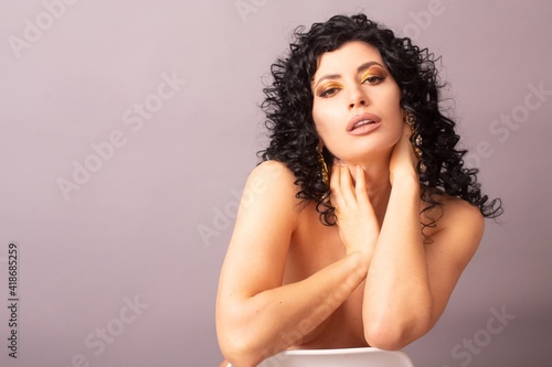woman beauty naked skin glamour