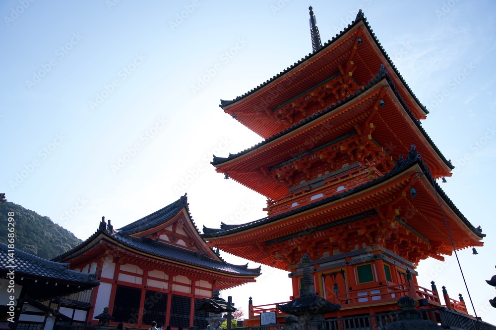 京都のお寺と紅葉 京都のお寺と紅葉