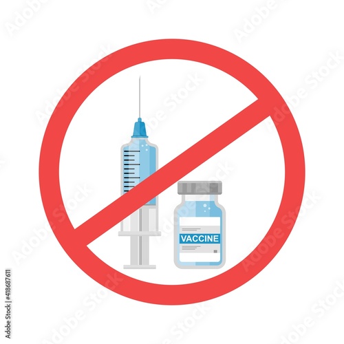 No vaccination icon 3