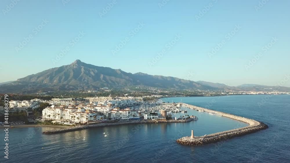 Panoramic aerial view of Panoramic aerial view of
