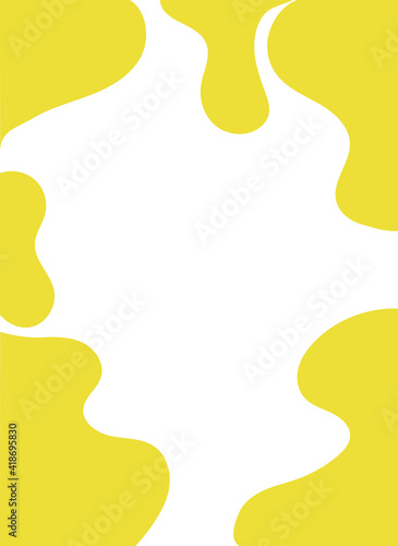 Abstract modern graphic elements. Social media web banner or landing page.