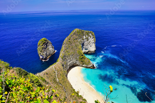 island in the sea with beach - Nusa Dua Bali