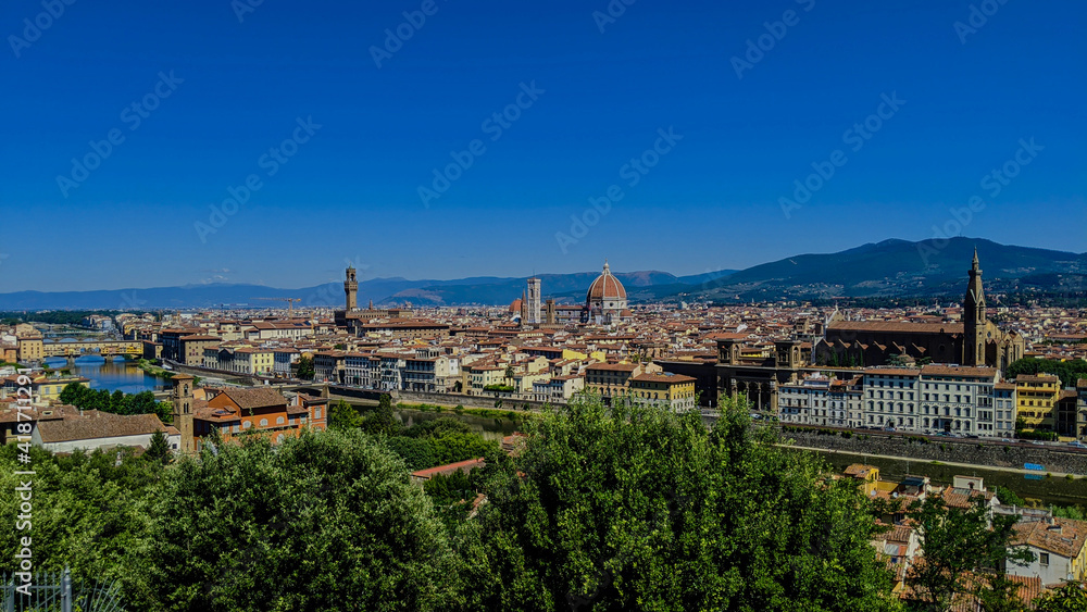 Florence cityscape from Piazzale Michelangelo