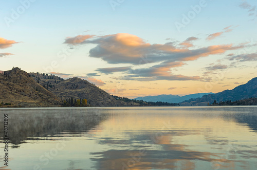 Sunrise over Skaha lake, Penticton, BC