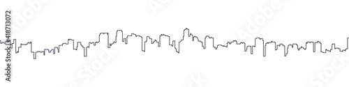 City landscape  icon  vector illustration isolated on white background