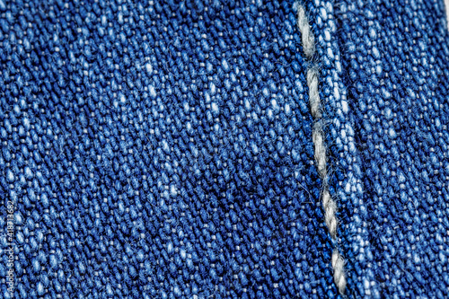 blue jeans denim macro texture background
