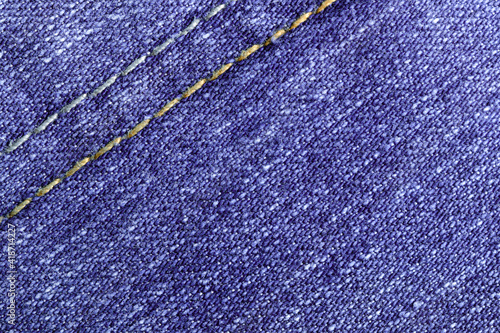 blue jeans denim macro texture background 