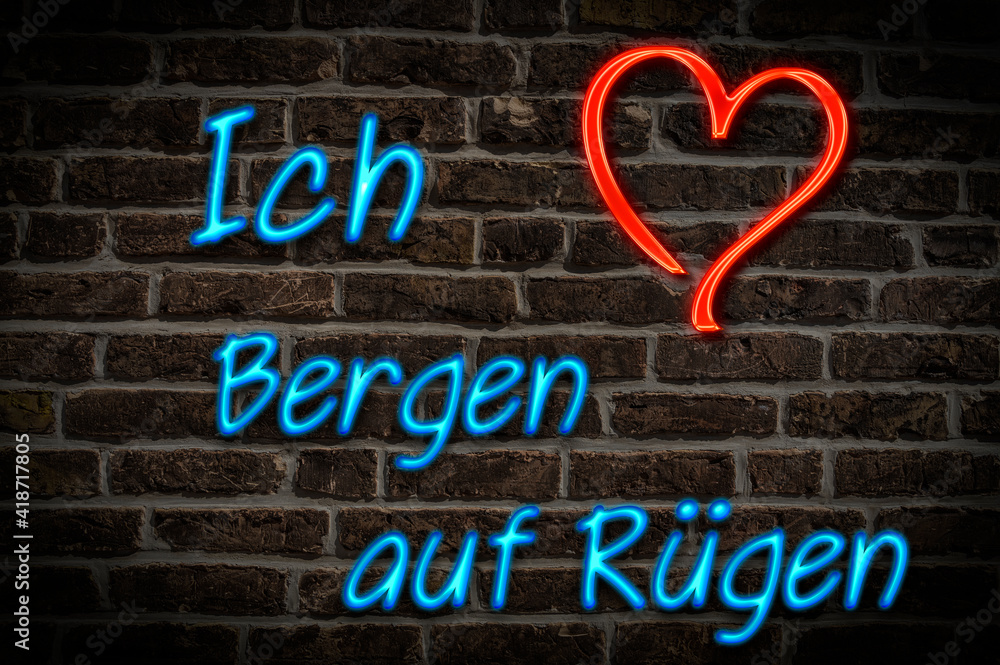 Obraz premium Bergen auf Rügen