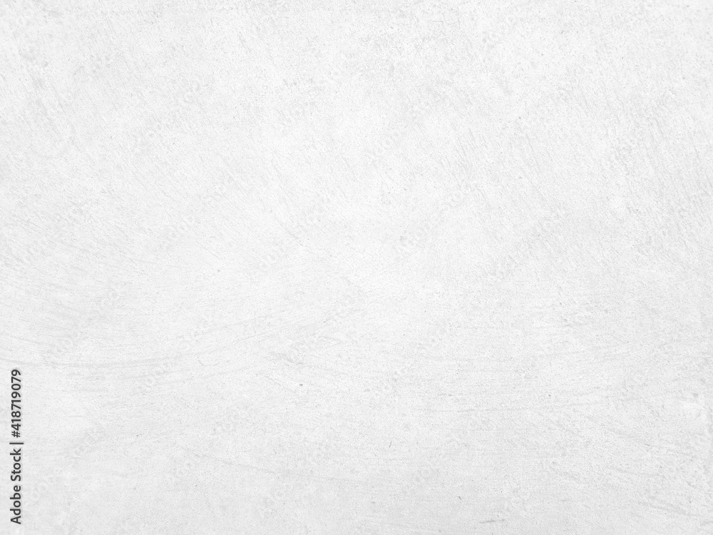 Fototapeta premium White concrete wall background in vintage style for graphic design or wallpaper