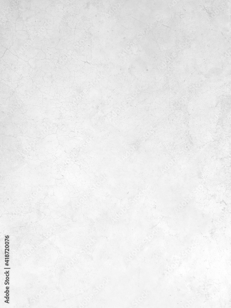 Fototapeta premium White concrete wall background in vintage style for graphic design or wallpaper