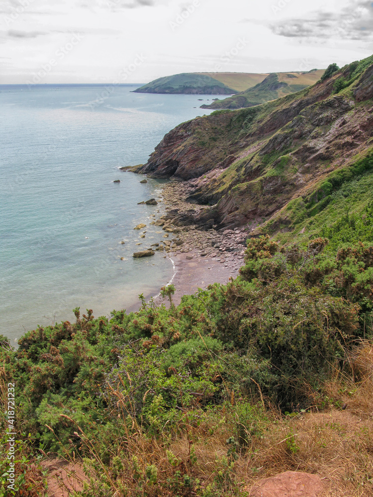 Devon coastal view