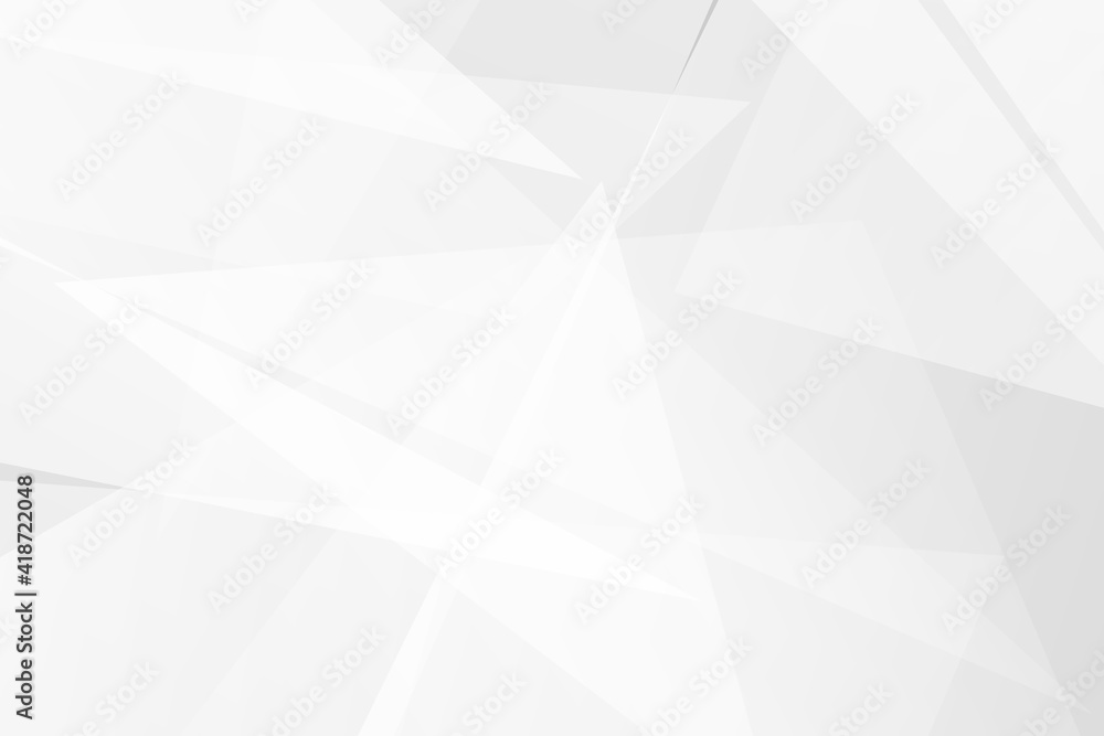 Obraz premium Abstract white and grey on light silver background modern design. Vector illustration EPS 10.