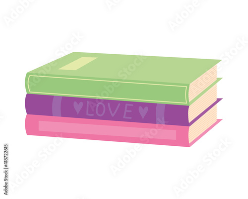 stack of books