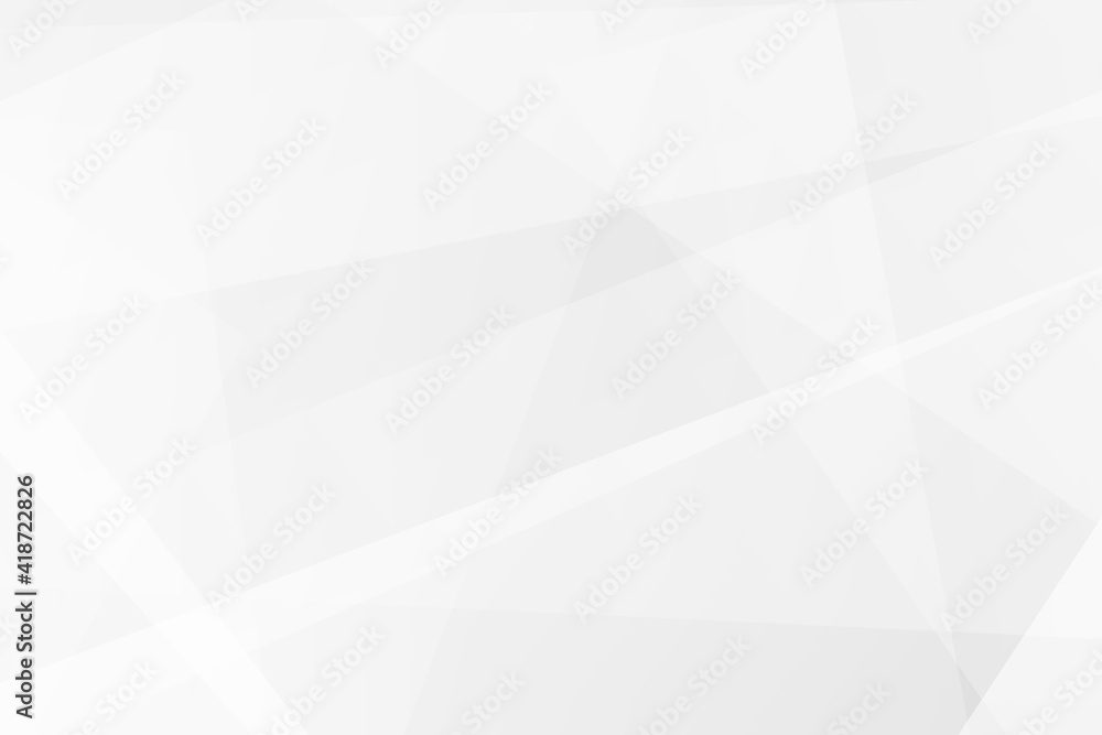 Fototapeta premium Abstract white and grey on light silver background modern design. Vector illustration EPS 10.
