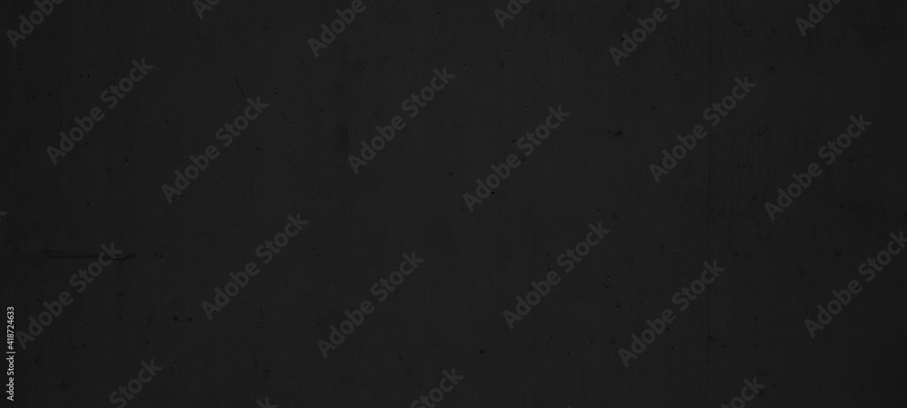 Black anthracite stone concrete texture background panorama banner long	
 - obrazy, fototapety, plakaty 