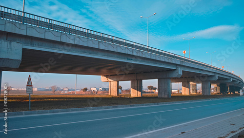 bridge over the highway