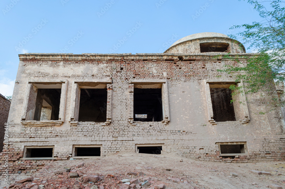 Ruins of Derawar Fort in Pakistan