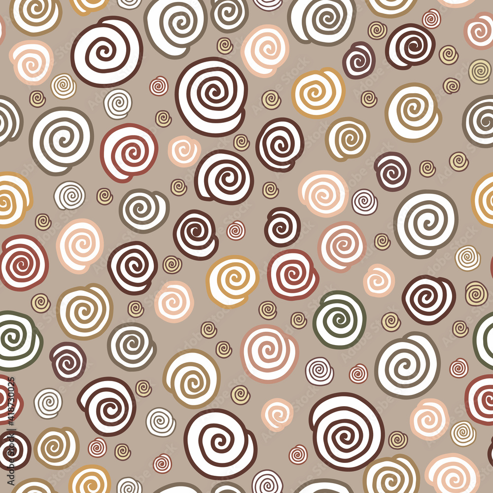 Floral seamless pattern with flower rose. Abstract swirl line bloom background. For design textiles, paper, wallpaper. Floral seamless pattern with flower rose. Abstract swirl line bloom background. For design textiles, paper, wallpaper.