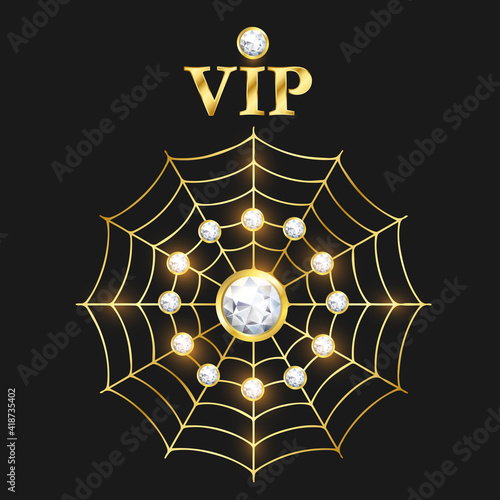VIP design spiderweb