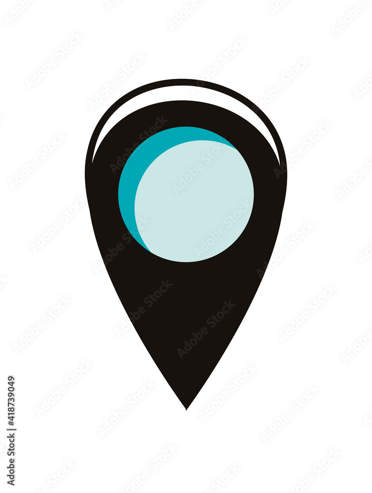 Gps mark icon Gps mark icon