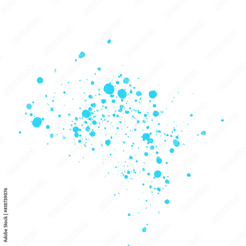 Neon color abstract splashes and blobs Neon color abstract splashes and blobs