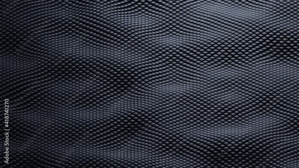 Black 3d cubes wavy movement background. Simple motion graphic looped animation Black 3d cubes wavy movement background. Simple motion graphic looped animation